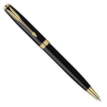 яШариковая ручка Parker Sonnet K530 LaqBlack GT S0808730